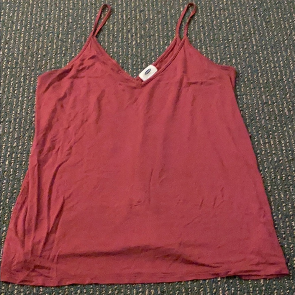 Spaghetti strap tank